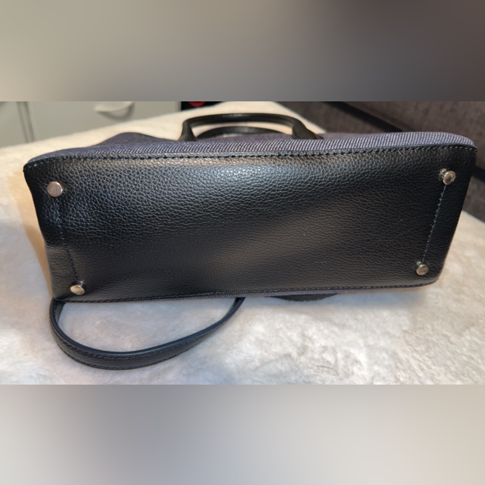 🔥 Kate Spade DENIM New York EVA DENIM SMALL ZIP TOP SATCHEL/CROSSBODY - Picture 5 of 15